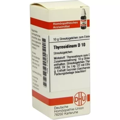 THYREOIDINUM D 10 kapslit, 10 g