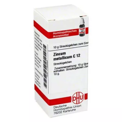 DHU Zincum metallicum C 12 gloobulid, 10 g
