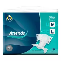 ATTENDS Slip Regular 9 L, 28 tk