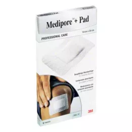 Medipore + Pad 3M 10x20cm 3570NP krohv, 5 tk