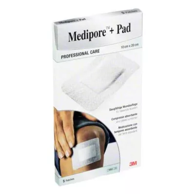 Medipore + Pad 3M 10x20cm 3570NP krohv, 5 tk