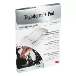 TEGADERM 3M Plus Pad 9x15 cm Valmis.3589NP, 5 tk