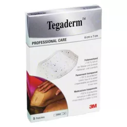 TEGADERM 3M kile 6x7 cm 1624NP, 5 tk