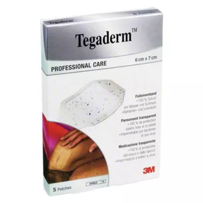 Tegaderm 3M Film 6x7cm 1624NP, 5 tk