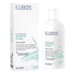 EUBOS SENSITIVE dušš &amp; kreem, 200 ml