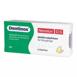 NENE LAX 0,5 Suppos. imikutele, 6 tk