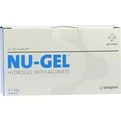 NU GEL Hüdrogeel MNG425, 6X25 g