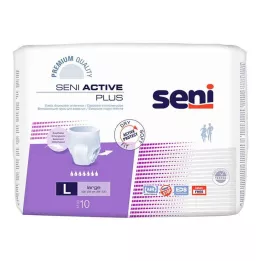 SENI Active Plus inkontinentsipüksikud ühekordseks kasutamiseks L, 10 tk