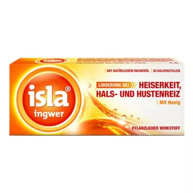 isla® ingveri pastillid, 30 tk