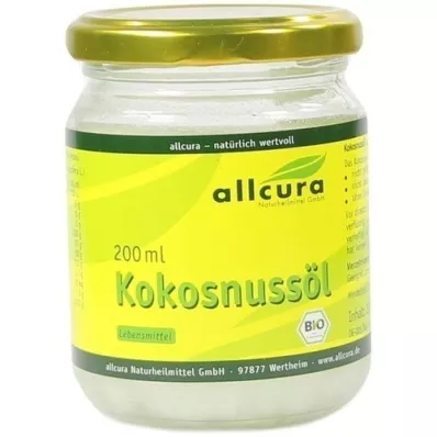 KOKOSNUSSÖL Orgaaniline, 200 ml