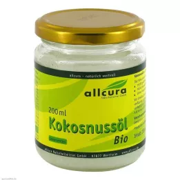 KOKOSNUSSÖL Orgaaniline, 200 ml