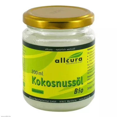KOKOSNUSSÖL Orgaaniline, 200 ml