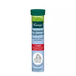 KNEIPP Magneesium+kaltsium kihisevad tabletid, 20 tk