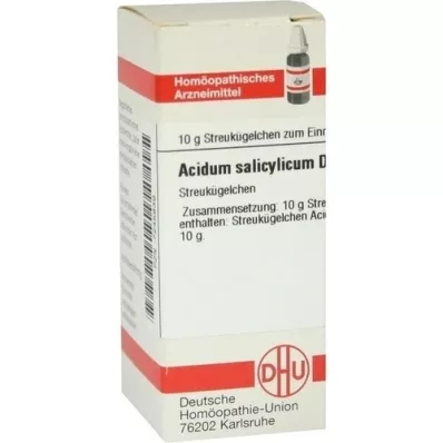 ACIDUM SALICYLICUM D 4 kapslit, 10 g