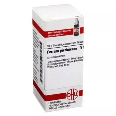 DHU Ferrum picrinicum D 12 gloobulit, 10 g