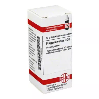 DHU Fragaria vesca D30 gloobulid, 10 g DHU Fragaria vesca D30 gloobulid, 10 g