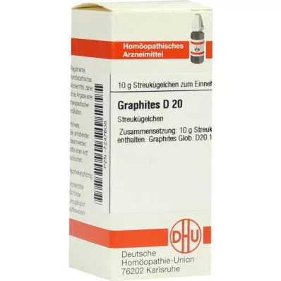 DHU Grafiit D 20 gloobulit, 10 g