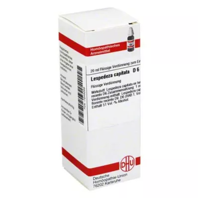 DHU Lespedeza capitata D 6 Lahjendus, 20 ml