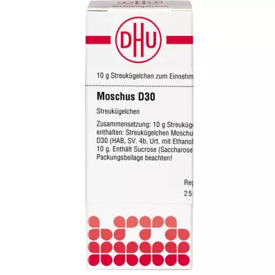 MOSCHUS D 30 kapslit, 10 g