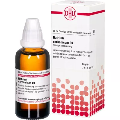 NATRIUM CARBONICUM D 4 lahjendus, 50 ml