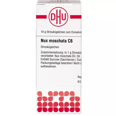 NUX MOSCHATA C 6 graanulid, 10 g