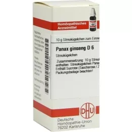 PANAX GINSENG D 6 kapslit, 10 g