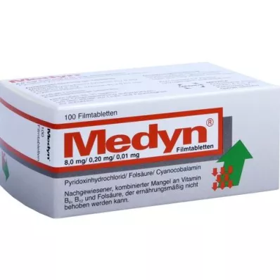 MEDYN Õhukese polümeerikattega tabletid, 100 tk