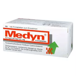 MEDYN Õhukese polümeerikattega tabletid, 100 tk