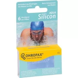 OHROPAX Silicon Aqua, 6 tk