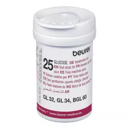 BEURER GL32/GL34/BGL60 veresuhkru testribad, 50 tk