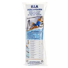 DUSCHFOLIEN jalg lühike 90 cm, 5 tk