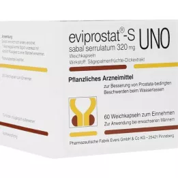 EVIPROSTAT-S sabal serrulatum 320 uno kapslid, 200 tk