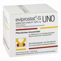 EVIPROSTAT-S sabal serrulatum 320 uno kapslid, 200 tk