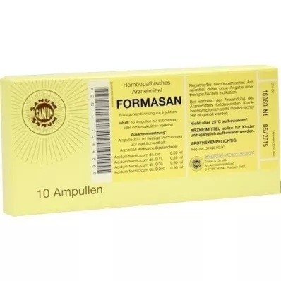 FORMASAN Süstiampullid, 10X2 ml