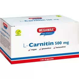 L-CARNITIN 500 mg Megamax kapslid, 120 tk