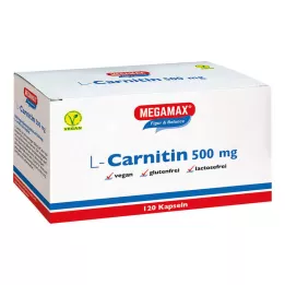 L-CARNITIN 500 mg Megamax kapslid, 120 tk