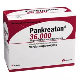 PANKREATAN 36 000 kõvakapslit, 200 tk