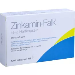 ZINKAMIN Falk 15 mg kõvakapslid, 100 tk