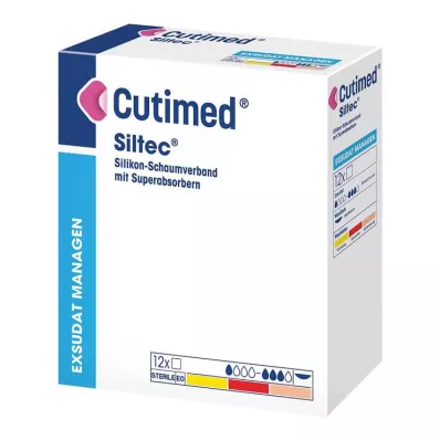 Cutimed Siltec vahtplastist side 10x20 cm õrnalt kleepuv, 12 tk