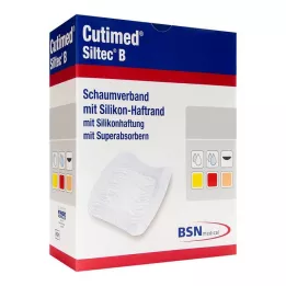 CUTIMED Siltec B vahukompress 7,5x7,5 cm koos liimiga, 12 tk