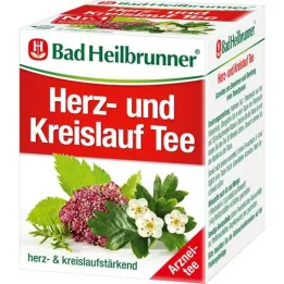BAD HEILBRUNNER Südame- ja vereringetee N Fbtl., 8X1,5 g