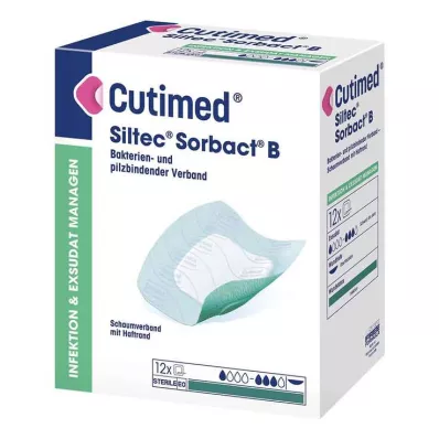 Cutimed Siltec Sorbact PU-side 15x15 cm, 12 tk Cutimed Siltec Sorbact PU-side 15x15 cm, 12 tk