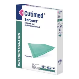 CUTIMED Sorbact absorbeerivad kompressid 7x9 cm, 6 tk