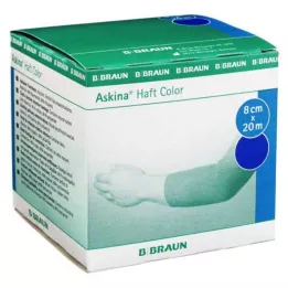 ASKINA Liimiside Värv 8 cmx20 m sinine, 1 tk