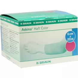 ASKINA Liimtside värv 6 cmx20 m roosa, 1 tk