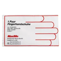 HANDSCHUHE Puuvillane ülipikkuses suurus 9, 2 tk