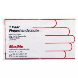 HANDSCHUHE Puuvillane ülepikkune suurus 11, 2 tk