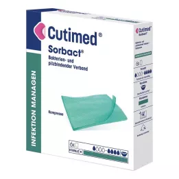 CUTIMED Sorbact kompressid 7x9 cm, 6 tk