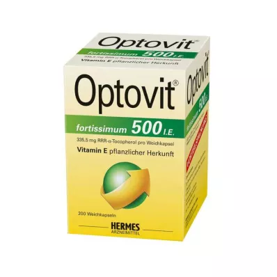 OPTOVIT fortissimum 500 kapslit, 200 tk