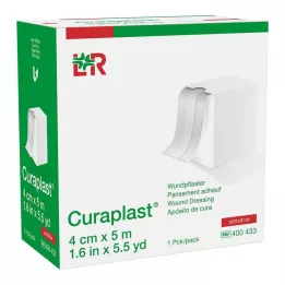 CURAPLAST haavaside, tundlik 4 cm x 5 m, 1 tk